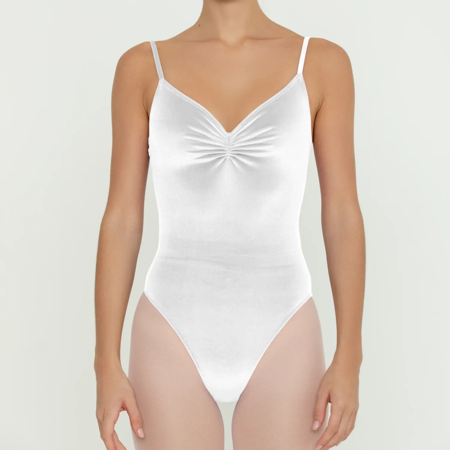 Pinch Leotard VELVET FROST -Pinch Back too