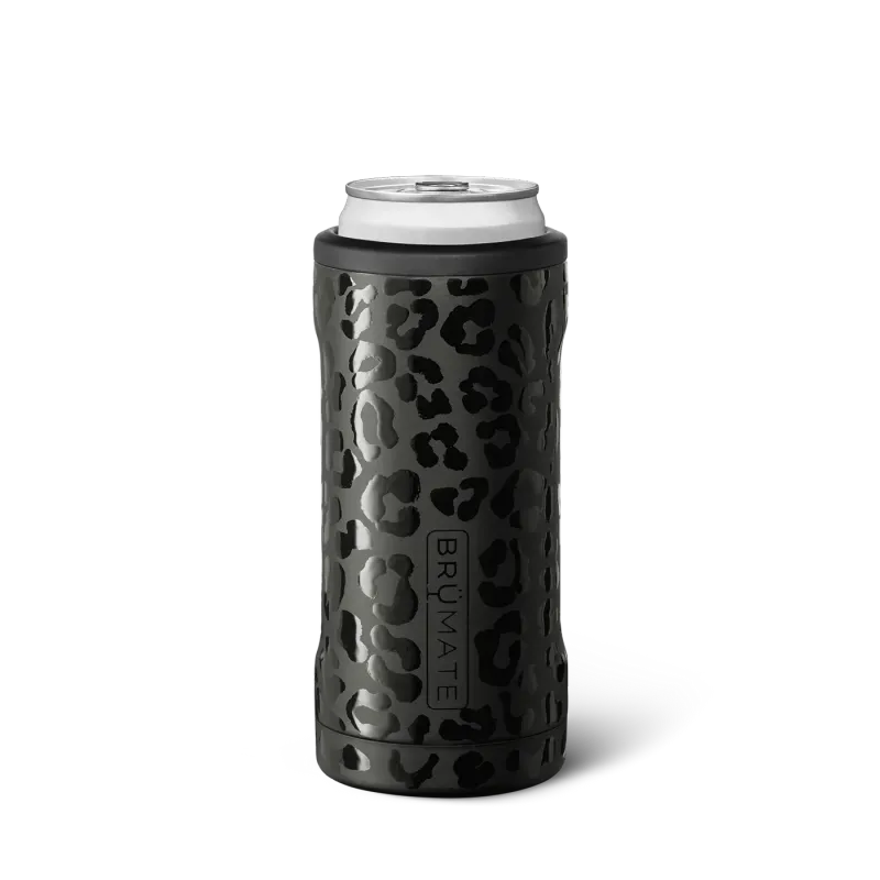 Hopsulator Slim Onyx Leopard | 12oz Slim Cans