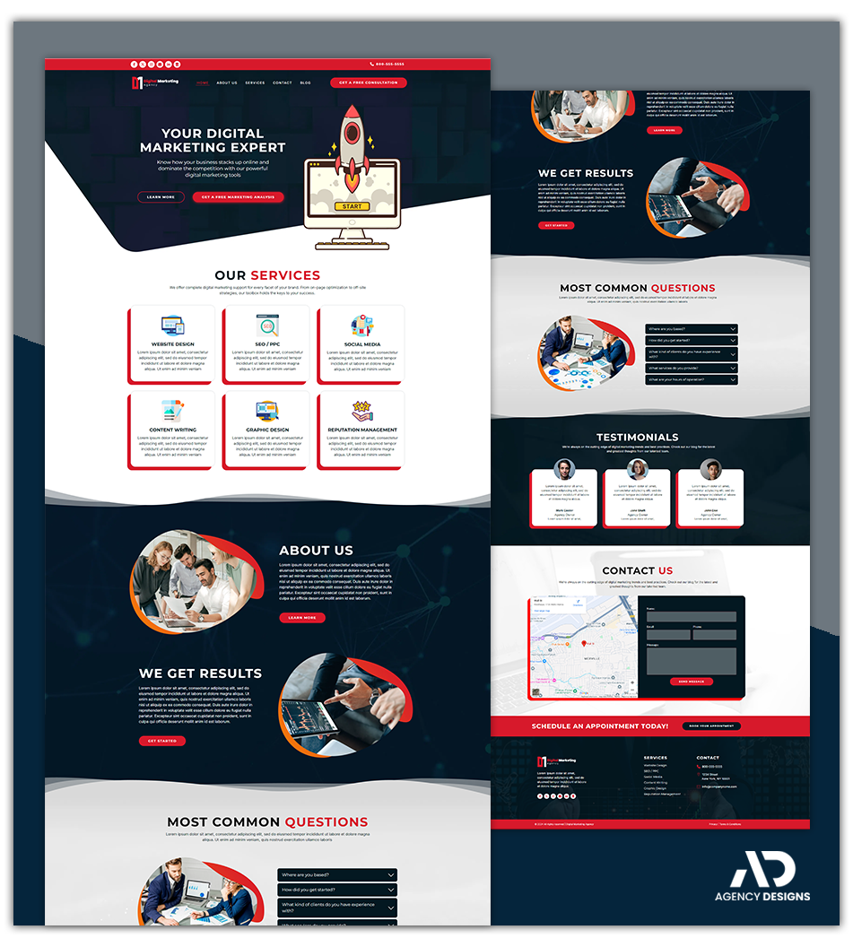 DIGITAL MARKETING 2 - WEBSITE THEME