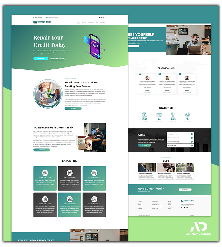 CREDIT REPAIR 1 - WEBSITE THEME