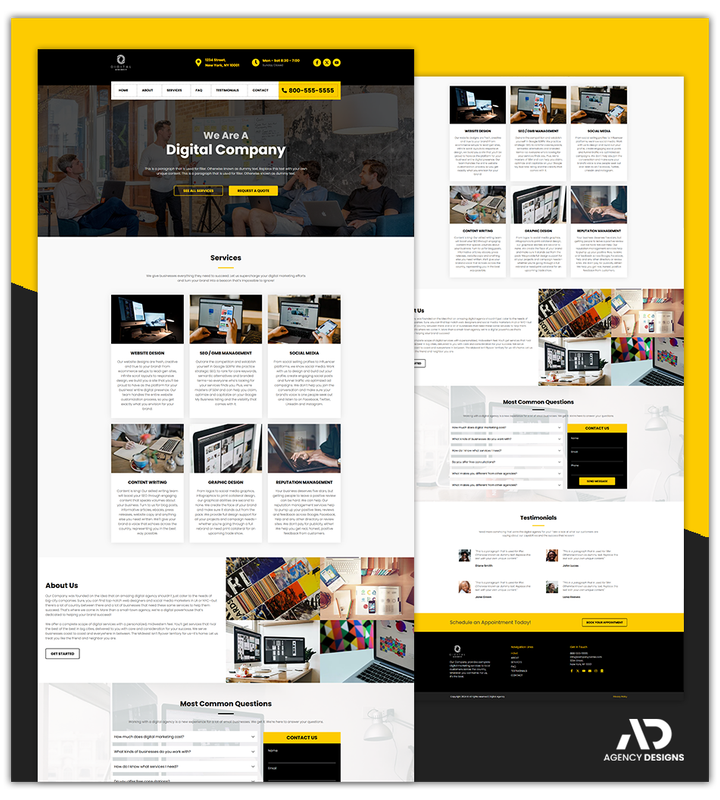 DIGITAL AGENCY THEME 2