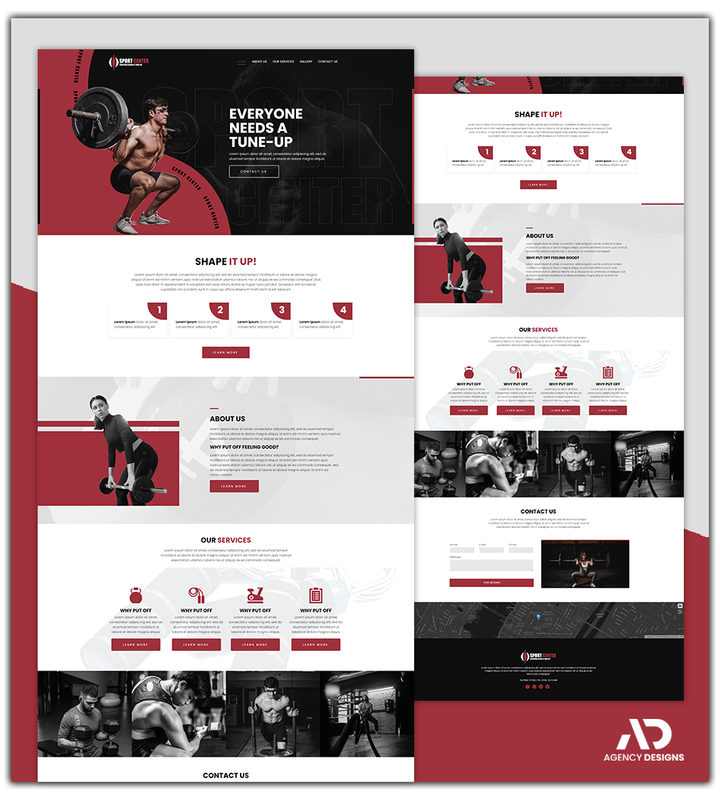 FITNESS TRAINER 2 - WEBSITE THEME