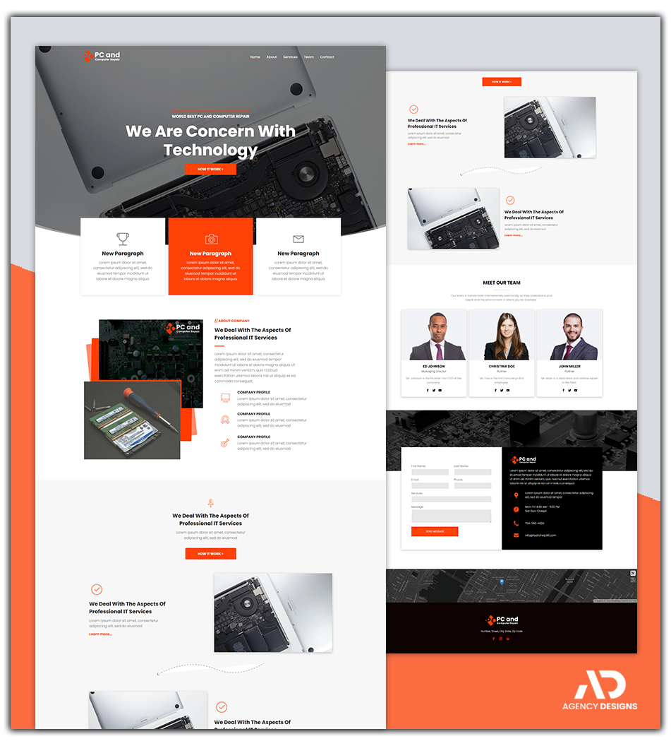 PC REPAIR 1 - WEBSITE THEME