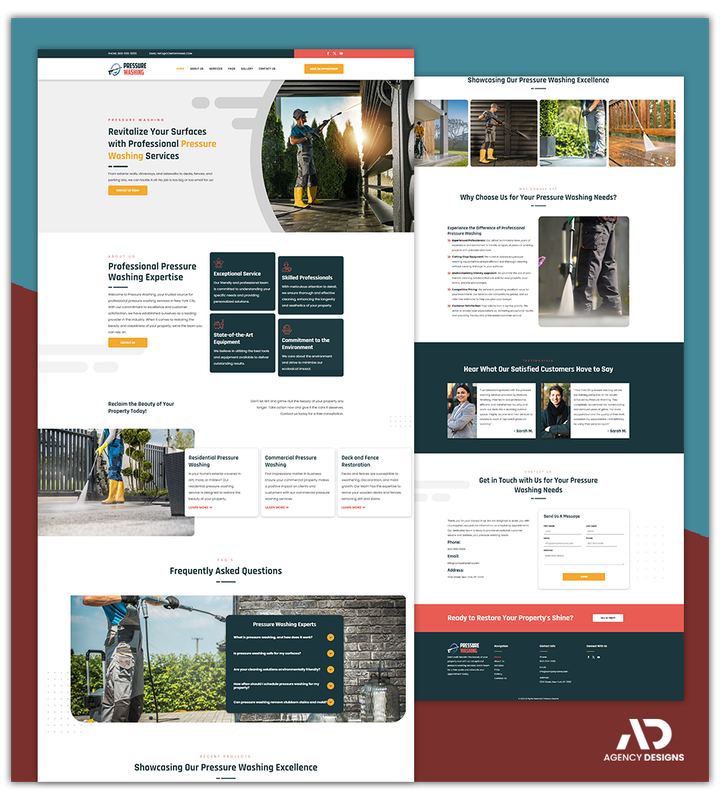 PRESSURE WASHING 1 - WEBSITE THEME