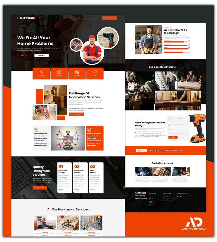 HANDYMAN 1 - LANDING PAGE