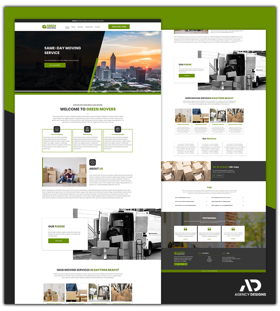 MOVERS 2 - WEBSITE THEME