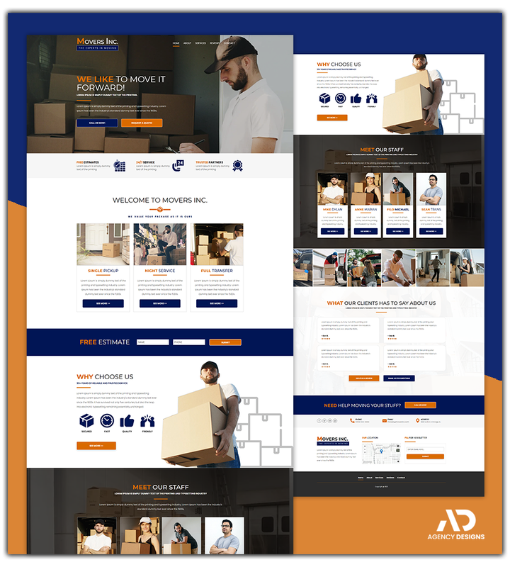 MOVERS 1 - WEBSITE THEME