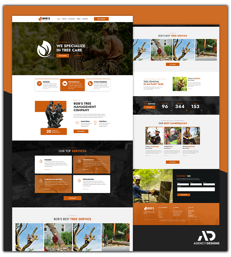 TREE SERVICE 1 - LANDING PAGE