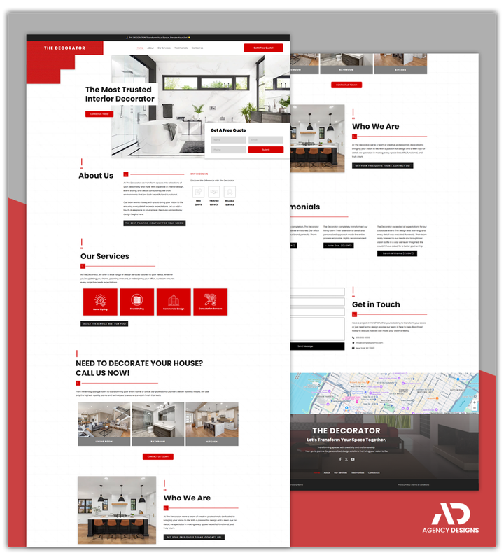 DECORATOR 1 - LANDING PAGE