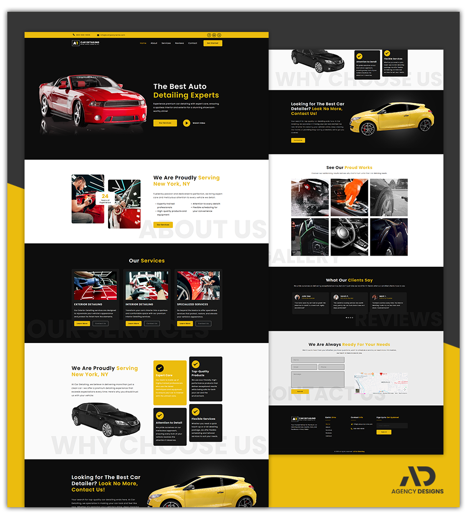 CAR DETAILING 1 - LANDING PAGE