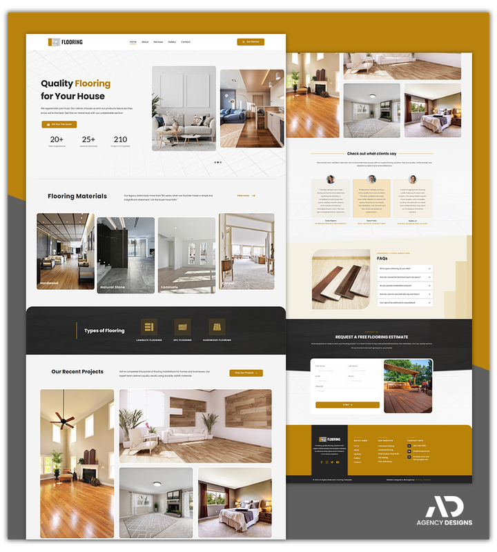 FLOORING 1 - WEBSITE THEME