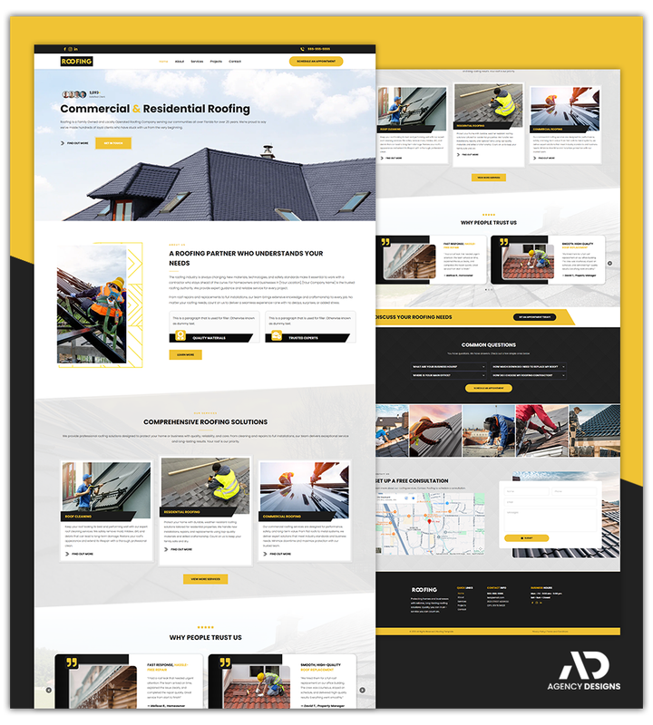 ROOFING 1 - WEBSITE THEME