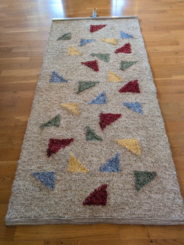 Baumwollteppich "Chiemsee design"
