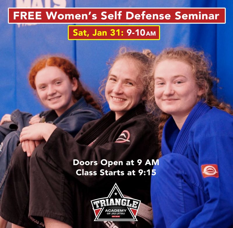 Women's Self Defense Seminar Registration