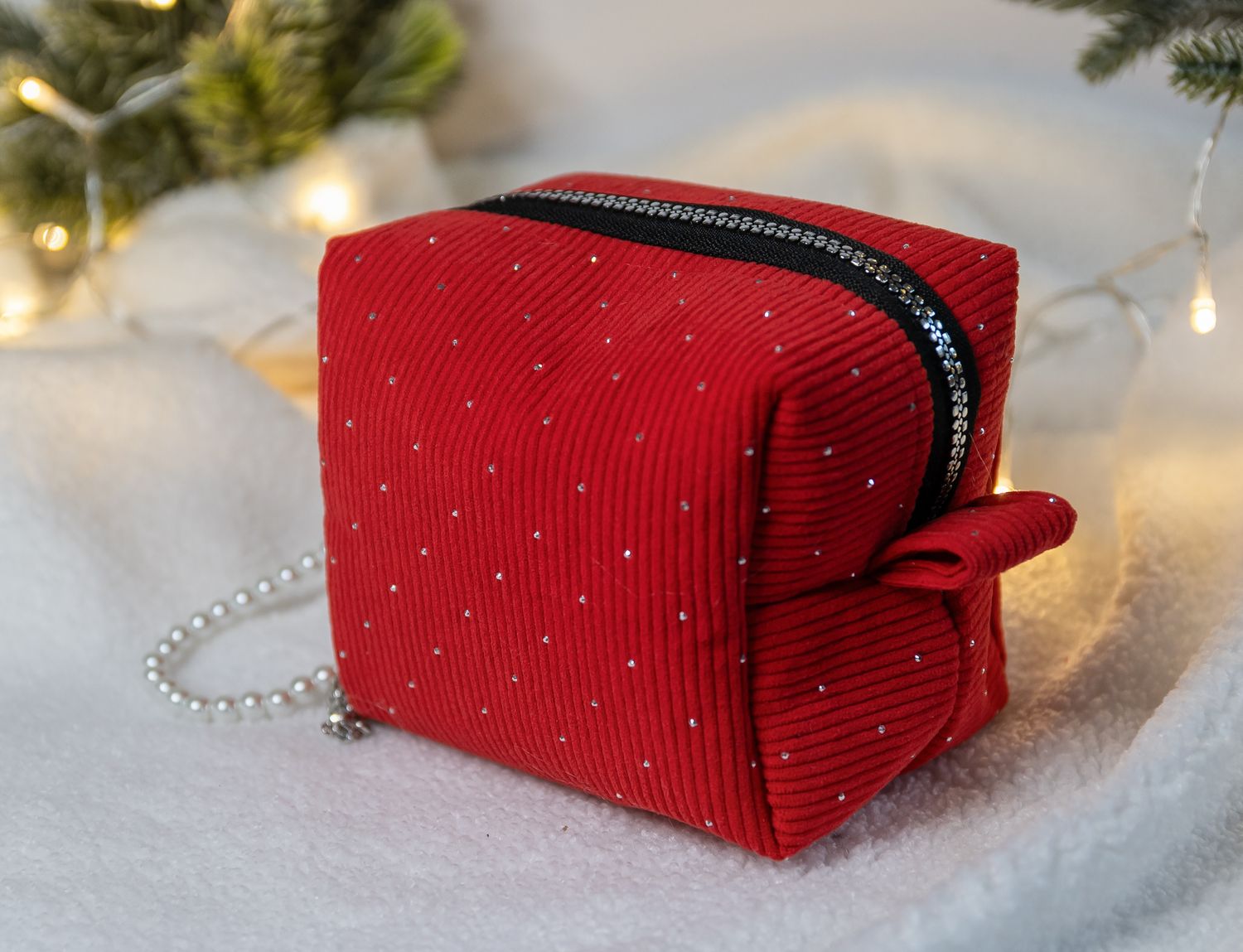 Boxy Makeup Bag- medium