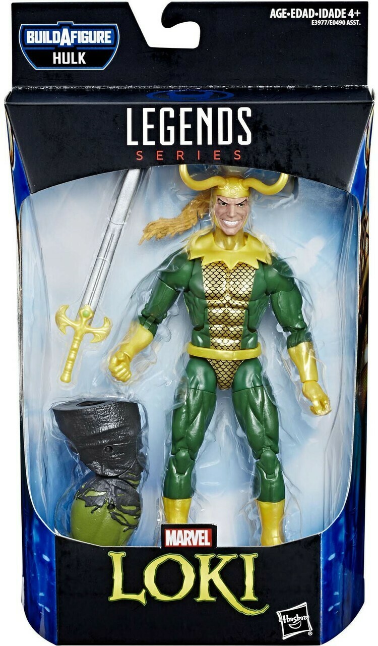 Avengers Endgame Marvel Legends Hulk Series Loki Action Figure