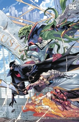 Justice League #20 Jorge Jimenez Right Side Connecting Variant HIGH GRADE