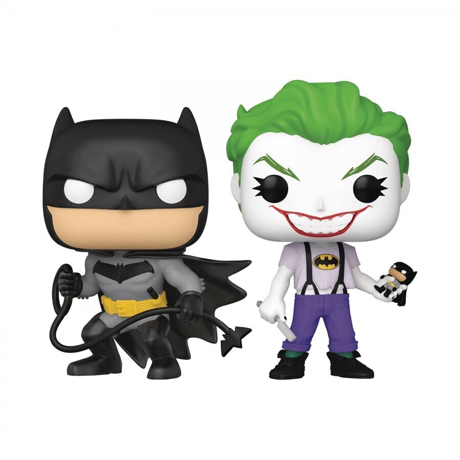 DC: Batman: White Knight: Pop! Vinyl Figures: Batman & Joker (2 Pack) (SDCC 2021)