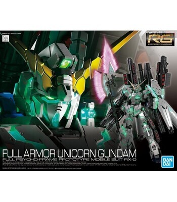 Gundam: Real Grade - Full Armor Unicorn Gundam 1:144 Model Kit