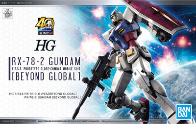 HG  RX-78-2 Gundam (Beyond Global) 1/144