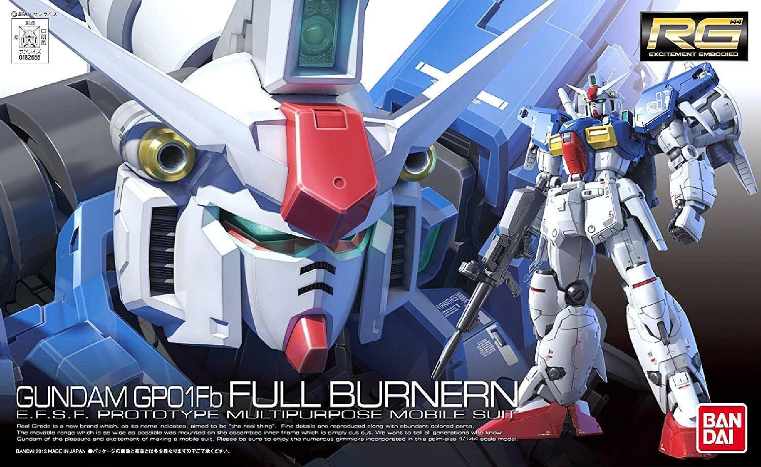 RG RX-78GP01Fb Gundam GP01 Full-Burnern 1/144