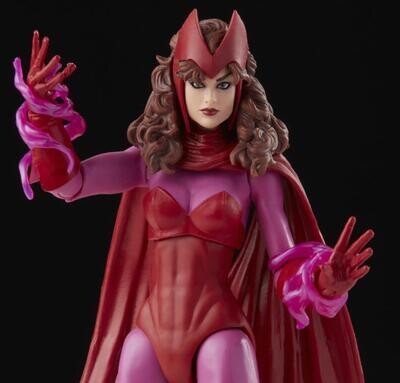 Hasbro Marvel Legends Scarlet Witch   Retro Action Figure
