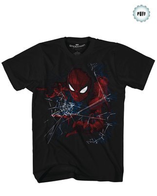 SPIDER-MAN HOMECOMING ACCIDENTALLY AWESOME BLK T/S