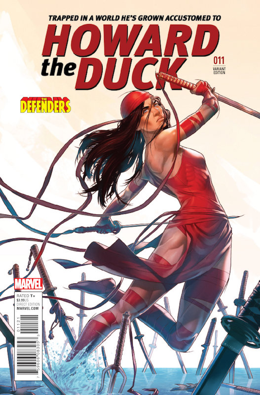 HOWARD THE DUCK #11 CAMPBELL DEFENDERS VARIANT