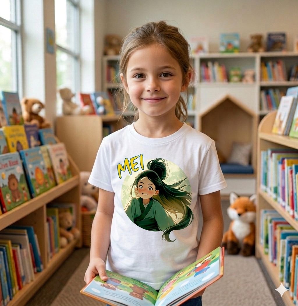 T-shirt MEI cerchio (2-6 anni)