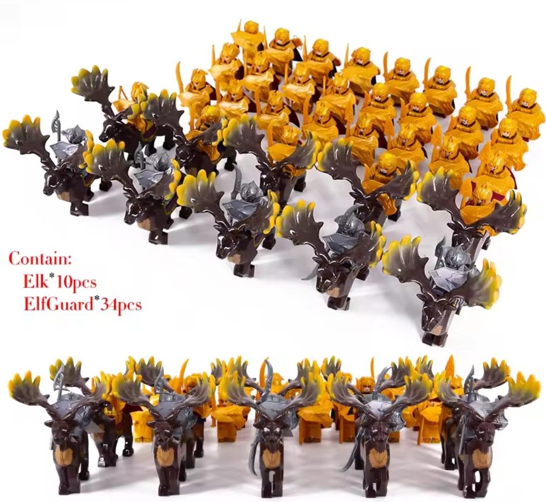 Mixed sets of Roman empire and Middle earth soldiers