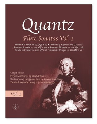 Quantz Flute Sonatas - Vol. 1  sheet music  *ABRSM Grade 8 syllabus