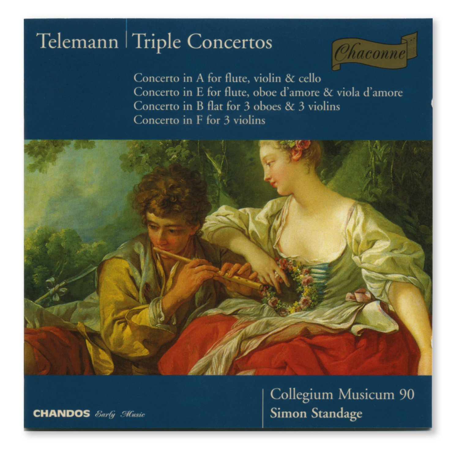 Telemann Triple Concertos (Chandos)