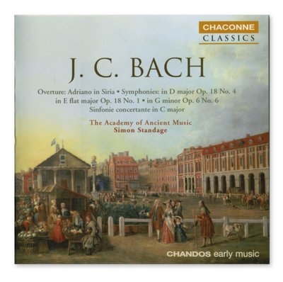 JC Bach Sinfonia concertante C (Chandos)