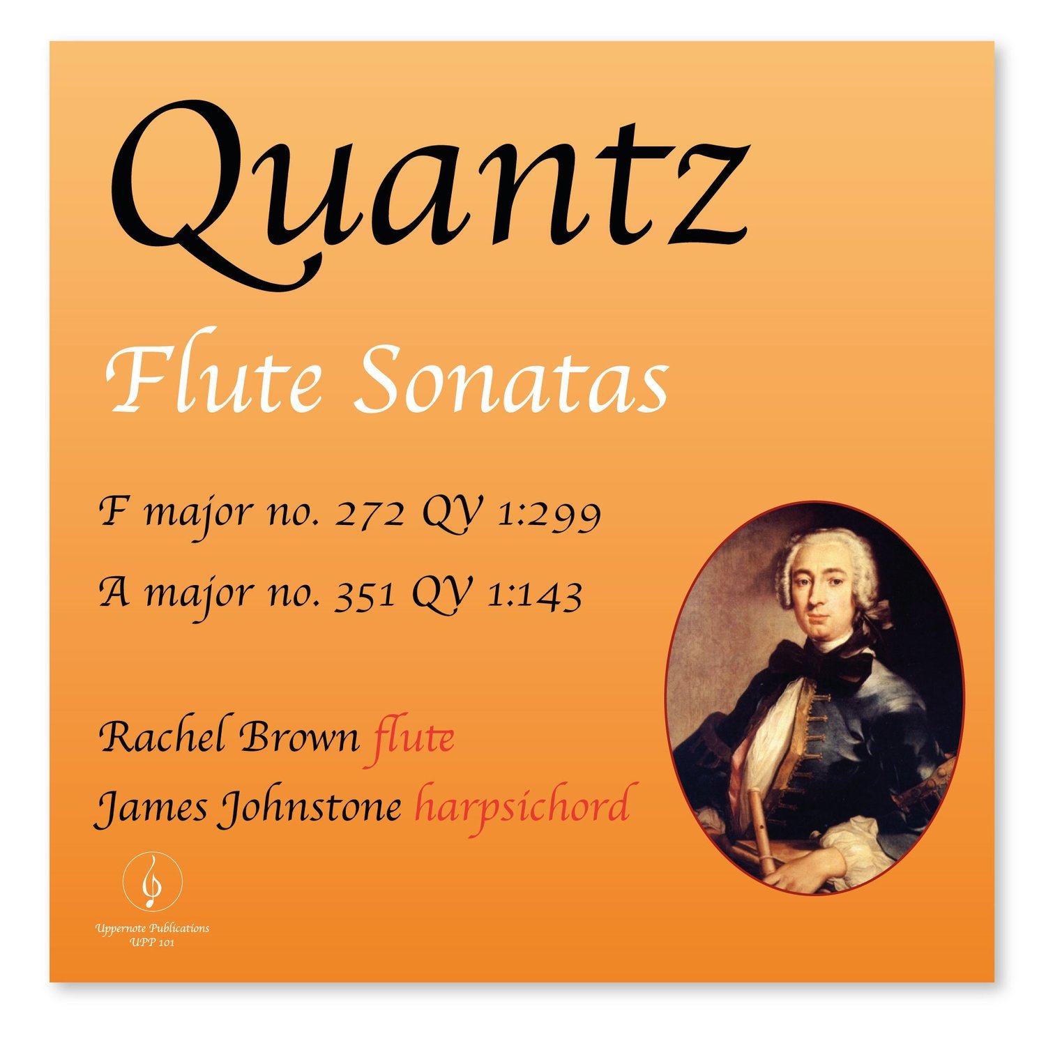 Quantz 2 Flute Sonatas  digital download  Flute Sonata in F 272* Flute Sonata in A 351 *  ABRSM Grade 8 syllabus - Download