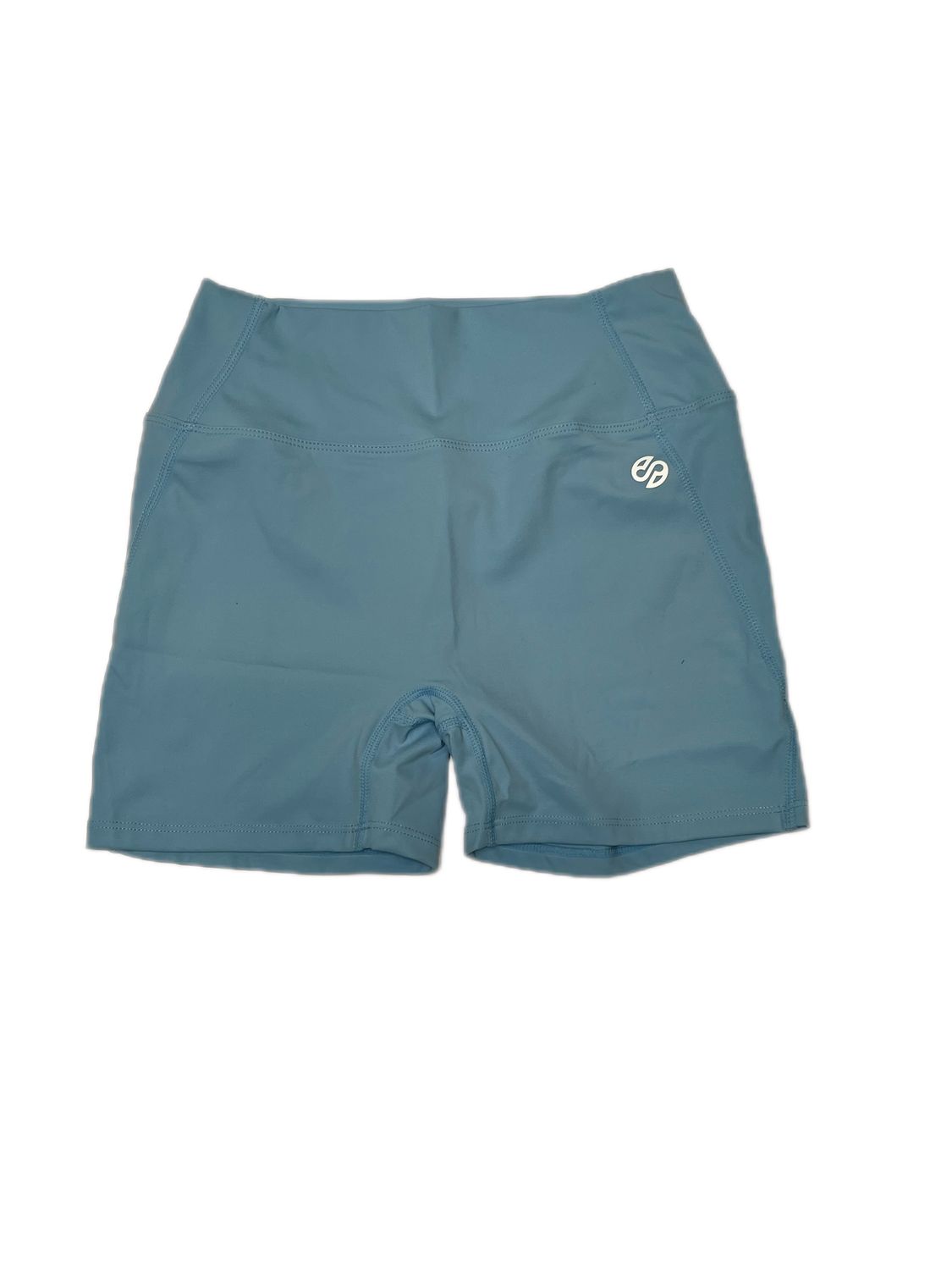 womens speed blue endurance shorts