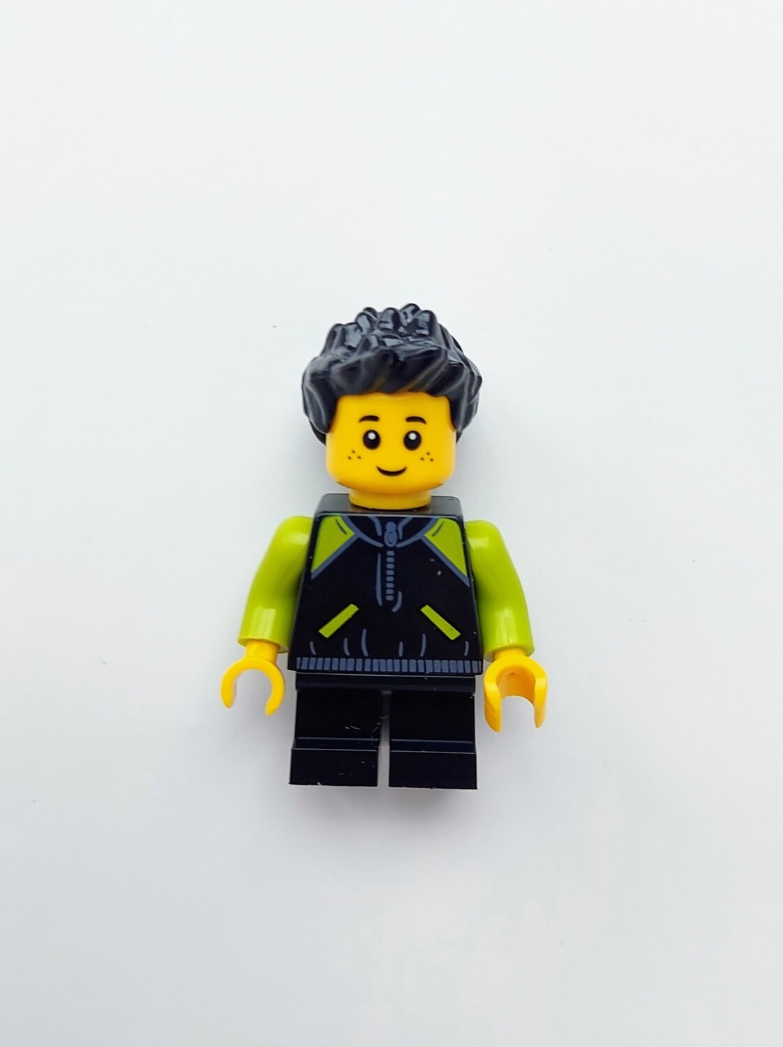 Minifigure Soap - Baby in Black/Green (Orange Scented)