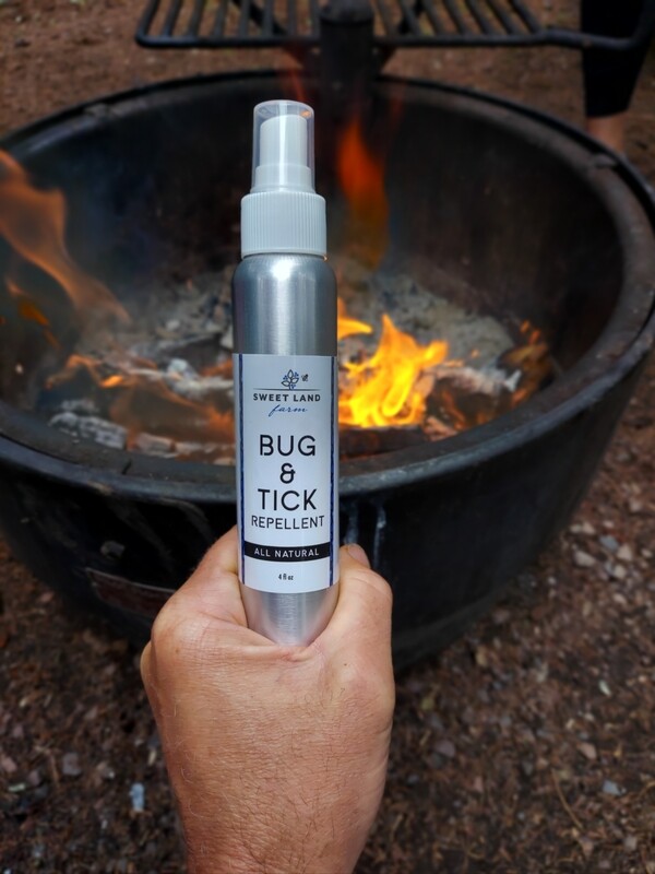 Bug and Tick Repellent - All Natural