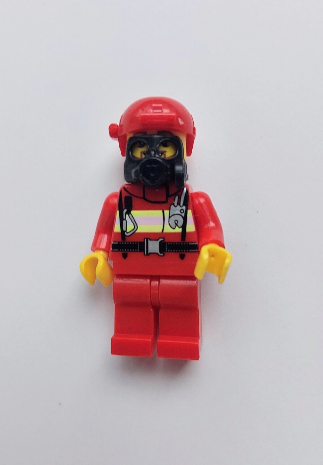 Minifigure Soap - Firefighter in Breathing Mask (Orange Scented)