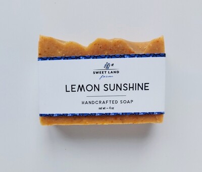Lemon Sunshine Goat Milk Soap