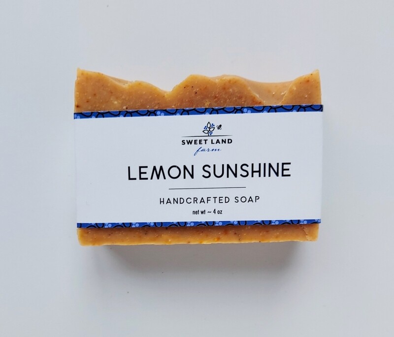 Lemon Sunshine Goat Milk Soap