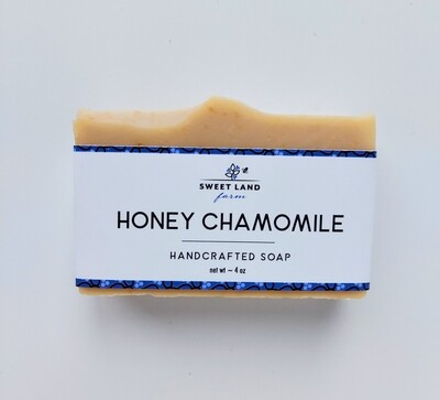 Honey Chamomile Goat Milk Soap