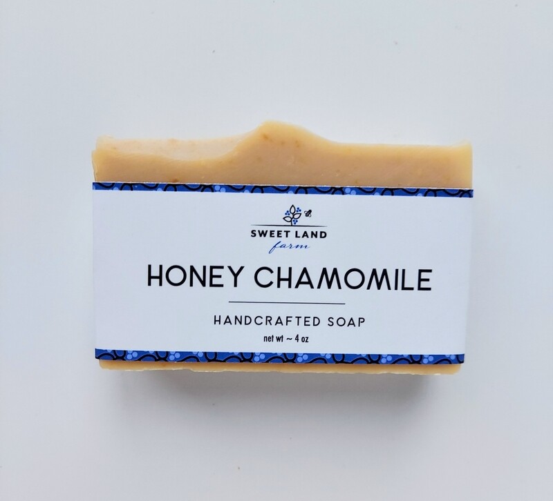 Honey Chamomile Goat Milk Soap