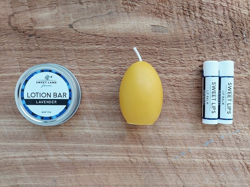 Candle, Lotion Bar Gift Bag (No Card)
