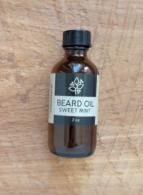 Beard Oil - Sweet Mint 2 oz.