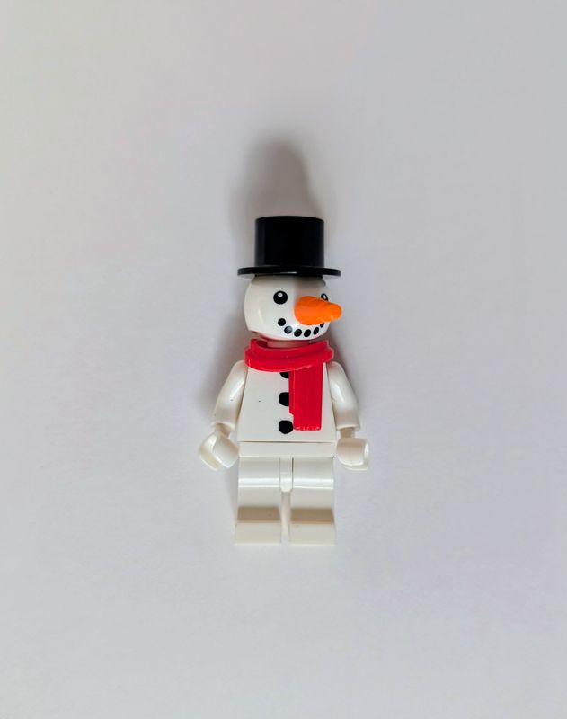 Snowman (Frosty) Holiday Minifigure Soap - (Orange Scented)