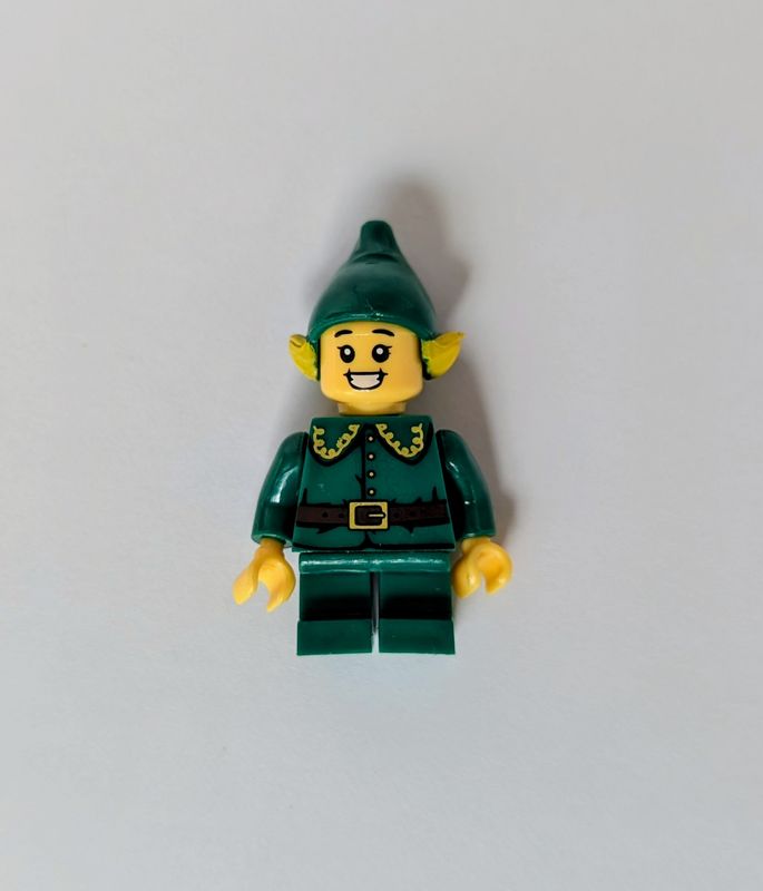 Elf (variation #3) Holiday Minifigure Soap - (Orange Scented)