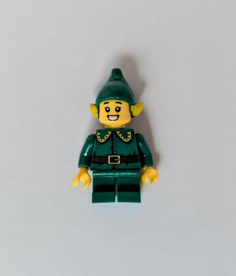 Elf (variation #3) Holiday Minifigure Soap - (Orange Scented)
