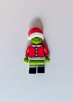 Grinch Holiday Minifigure Soap - (Orange Scented)