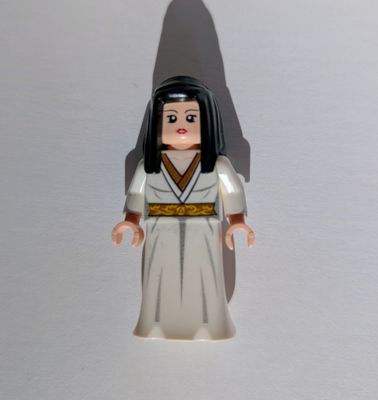 Minifigure Soap - Woman in White Gown (Orange Scented)