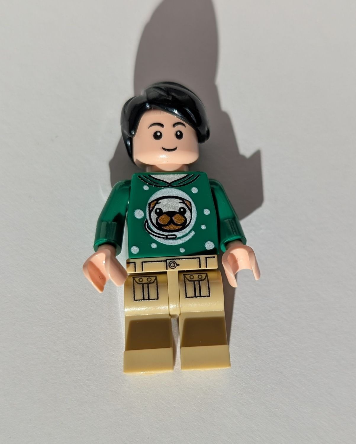 Minifigure Soap - Boy in Pug Sweater (Orange Scented) Minifigure Soap - Boy in Pug Sweater (Orange Scented)